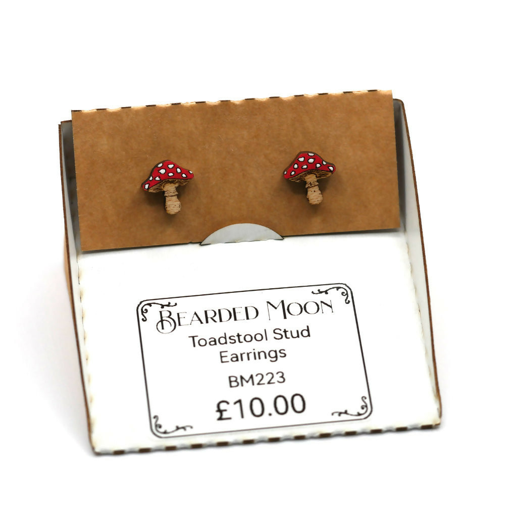 Toadstool Stud Earrings