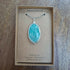 Amazonite Wire Wrapped Pendant