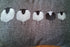 Family of Sheep Bolster Cushion in Grey, Handmade and Embroidered