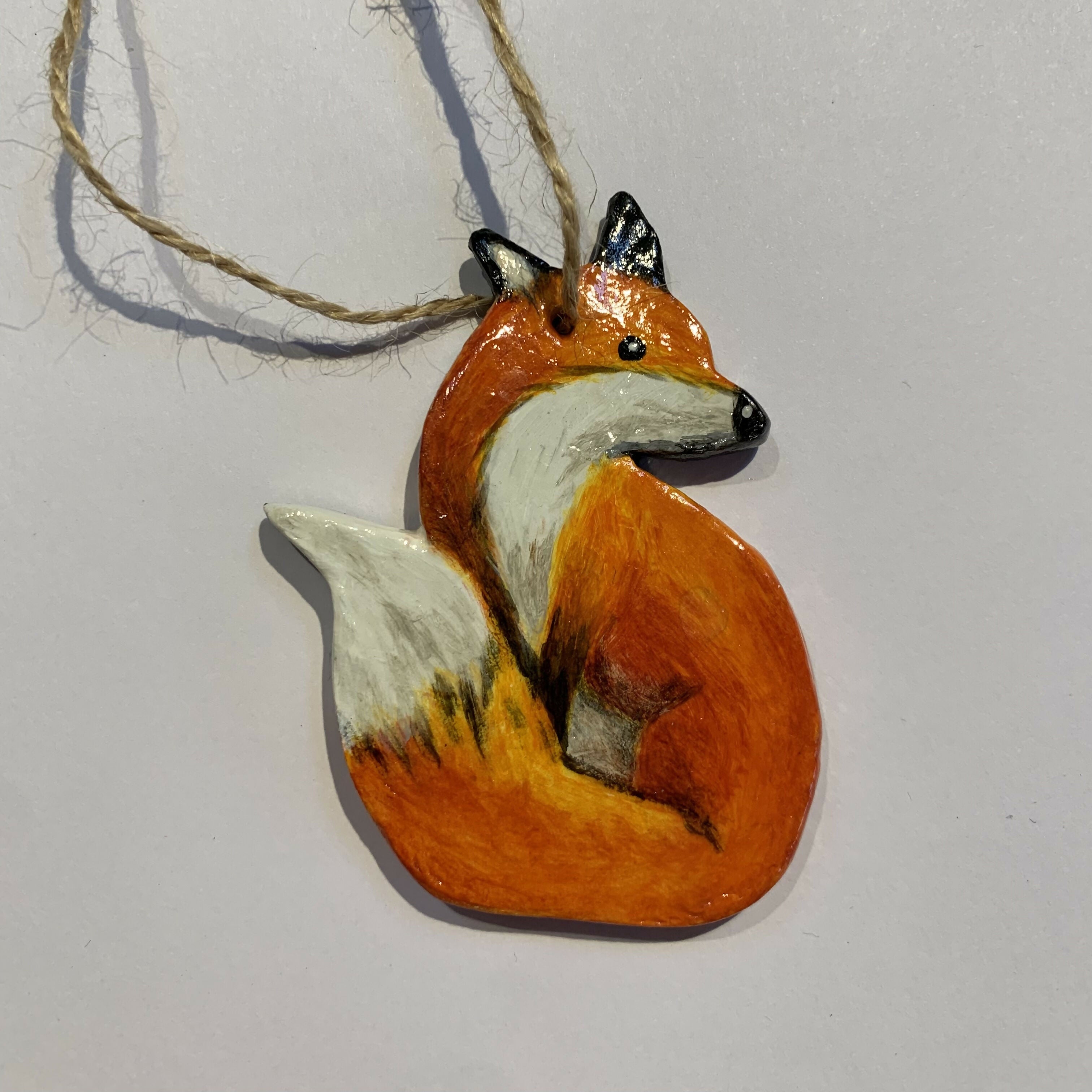 Sitting Fox Decoration