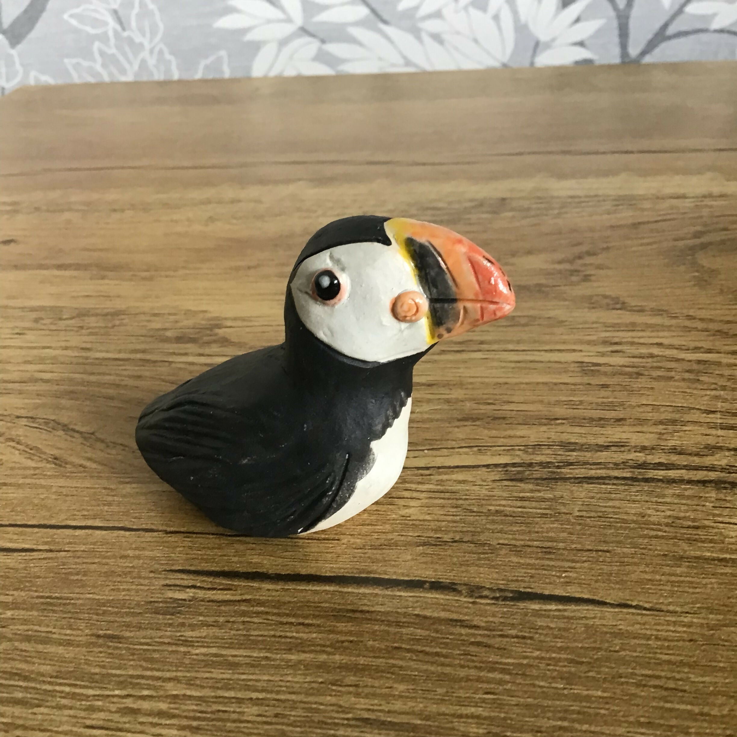 Small Ceramic Puffin