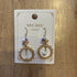 Micro Crochet Flower Dangles Earrings