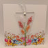 Fused Glass Flower card