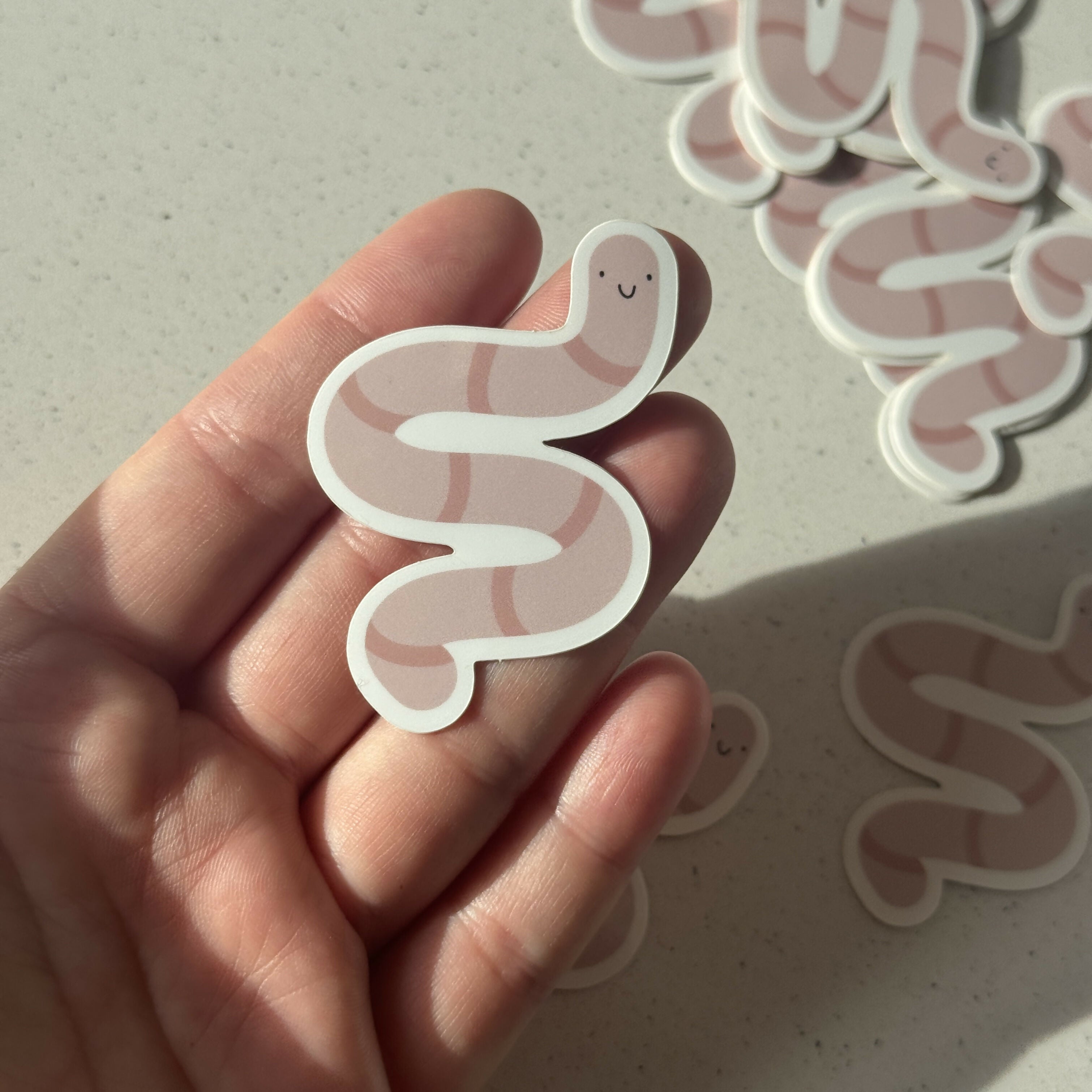 Worm Stickers