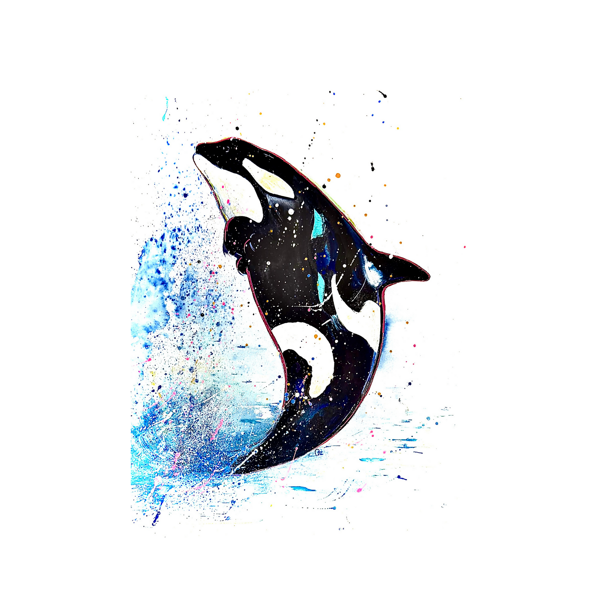 FINE ART PRINT OF ORCA