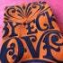 By'eck Love Rust Unisex Sweatshirt