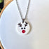 Reindeer Face Necklace