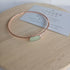 Seaglass Bangle