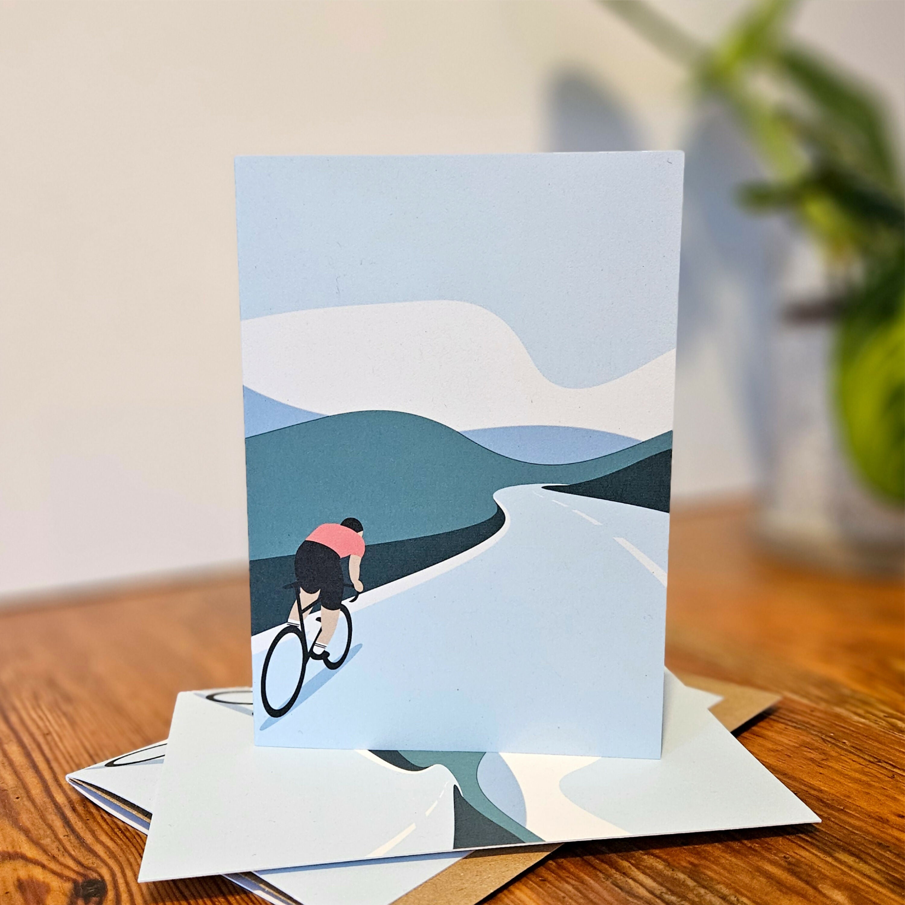 Out For A Spin, Bike Card