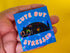 Cute But Stressed Vinyl Sticker