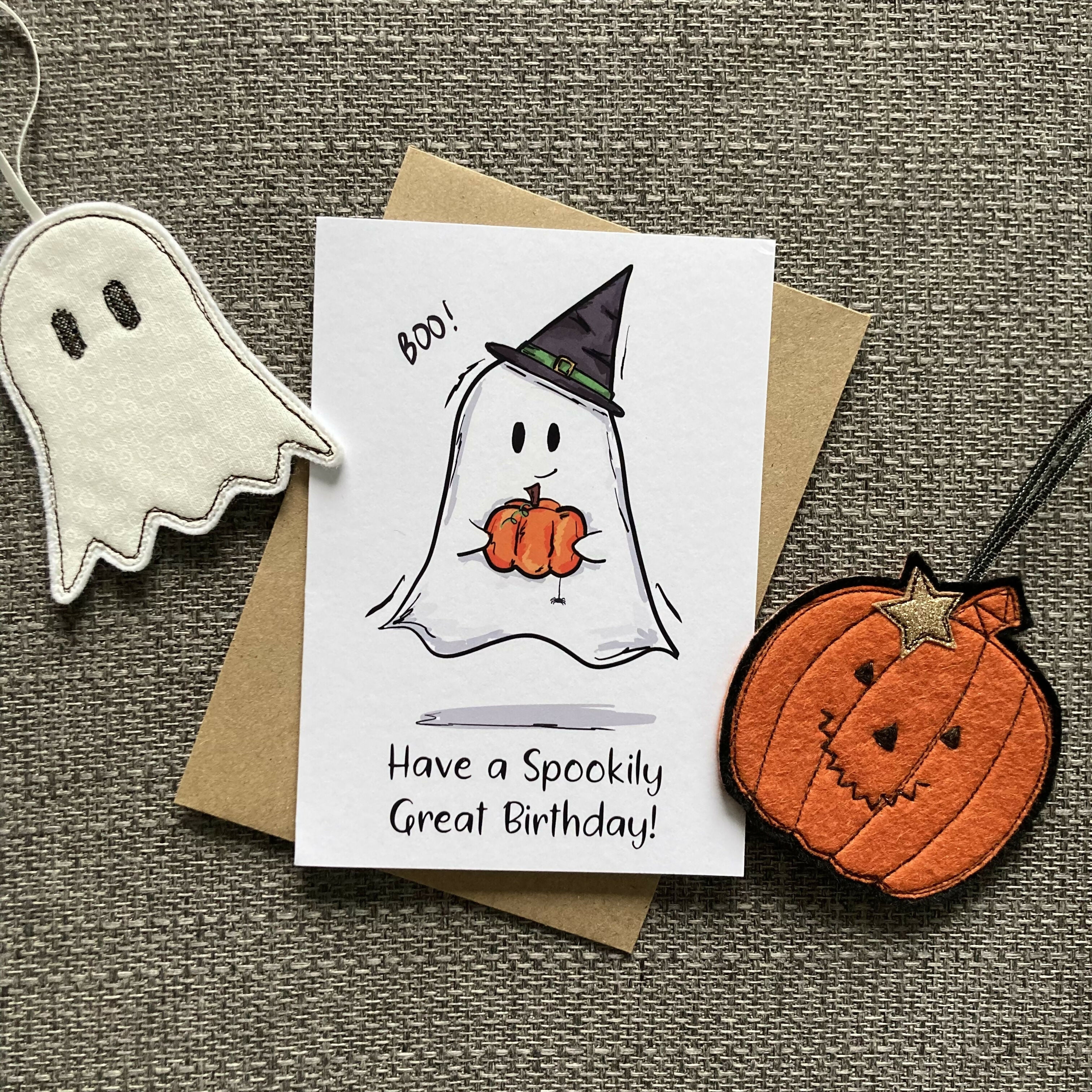 Spookily Great Birthday Card