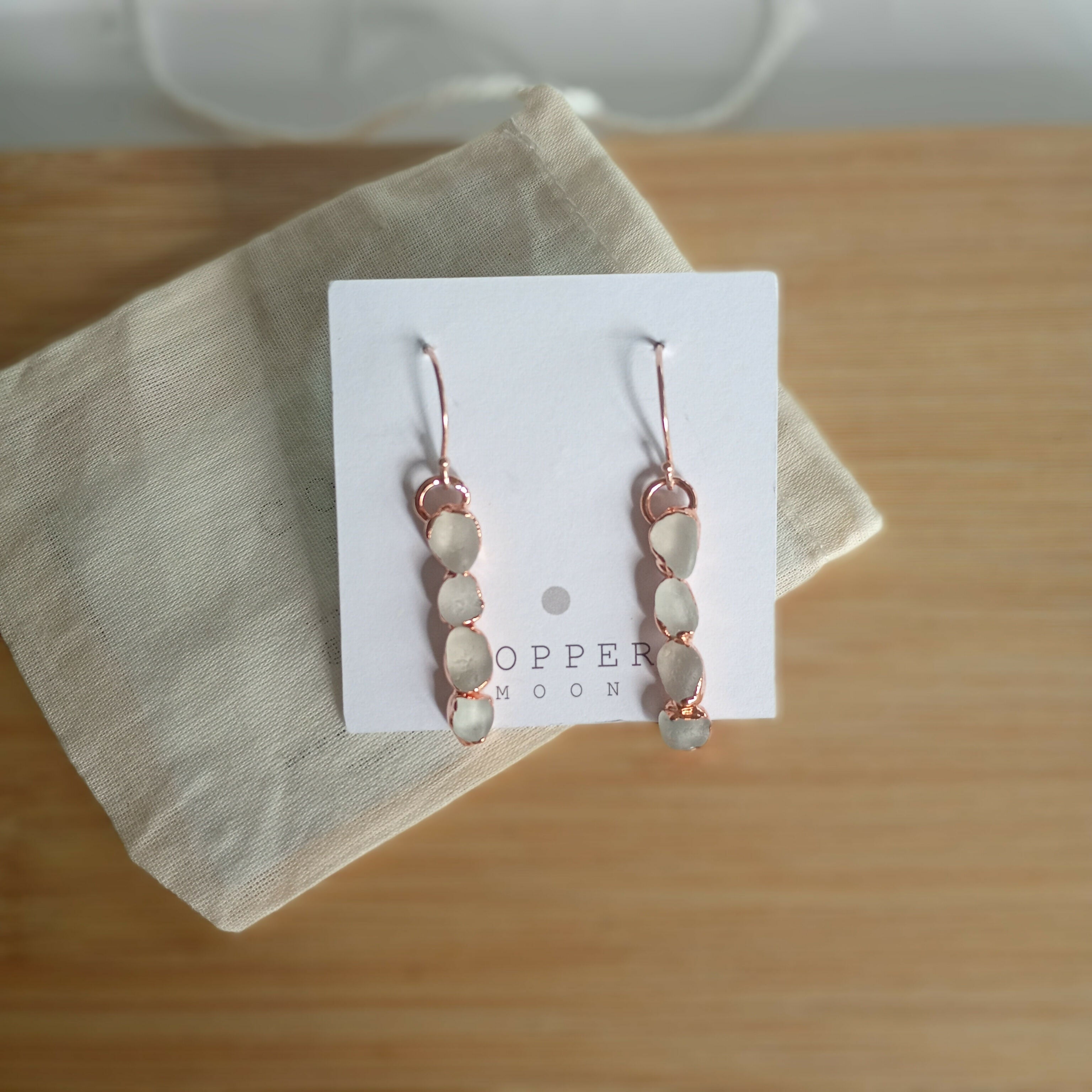 Seaglass Drop Earrings