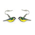 Great Tit Dangle Earrings