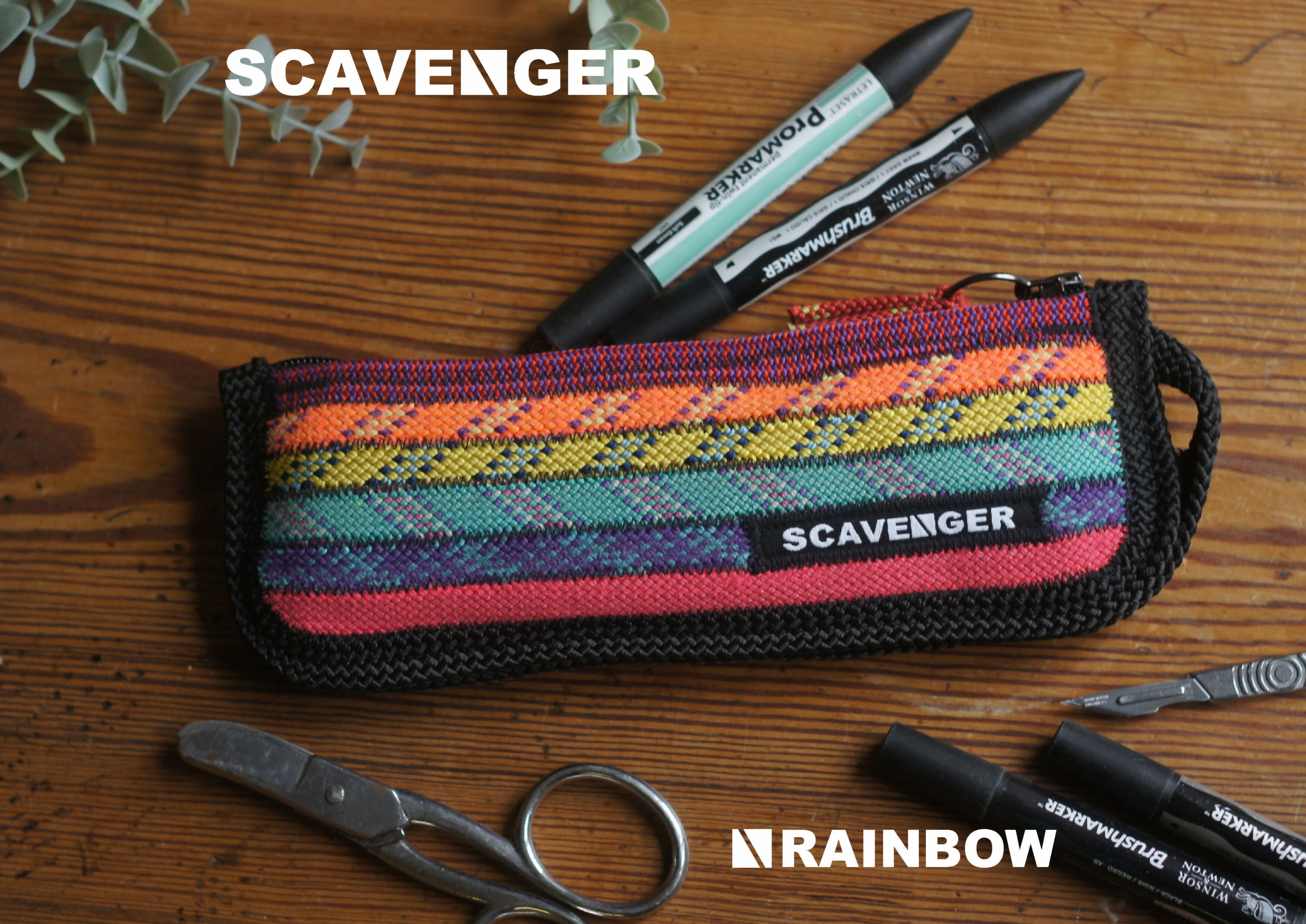 Recycled Climbing Rope Zip Pouch Large