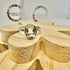 PRASIOLITE OVAL RING SIZE R