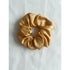 Gold Satin Hair Scrunchie