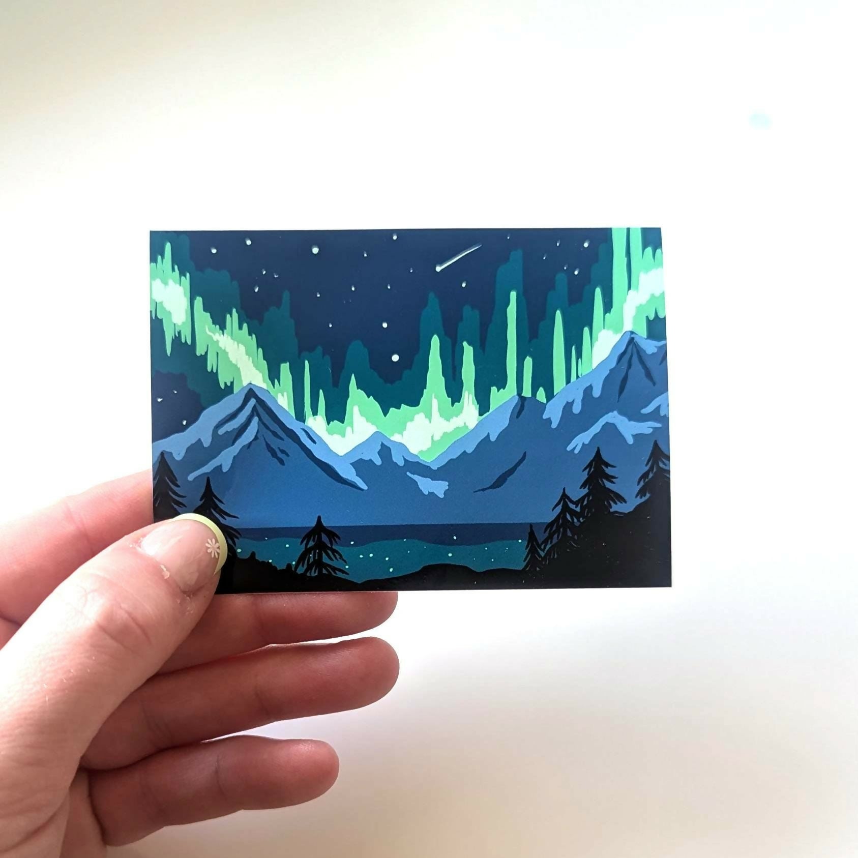 Northern Lights Vinyl Sticker