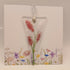 Fused Glass Flower Card