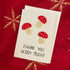 Crochet Handmade Greeting Card - Thank You Very Mush