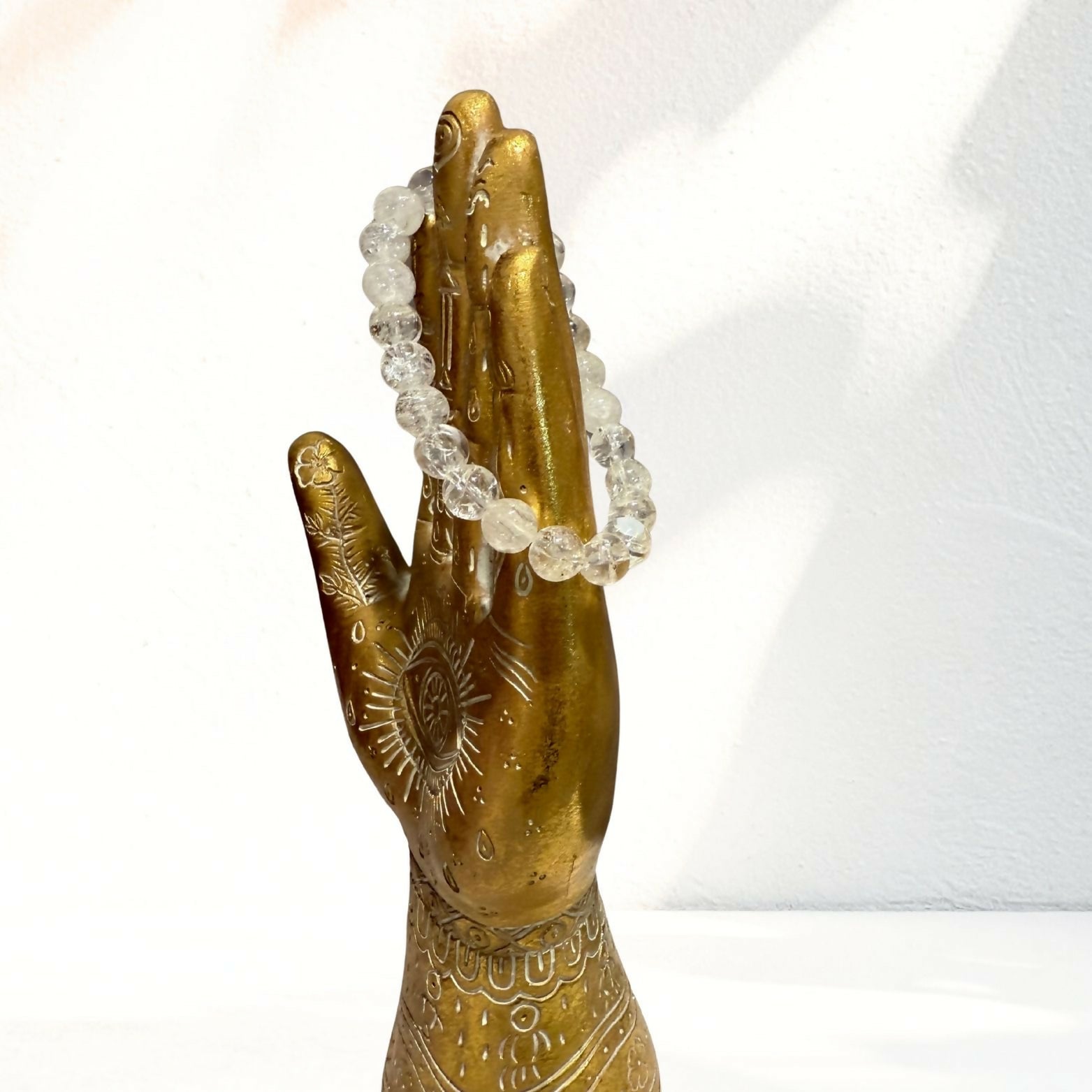 Clear Quartz Crystal Bracelet