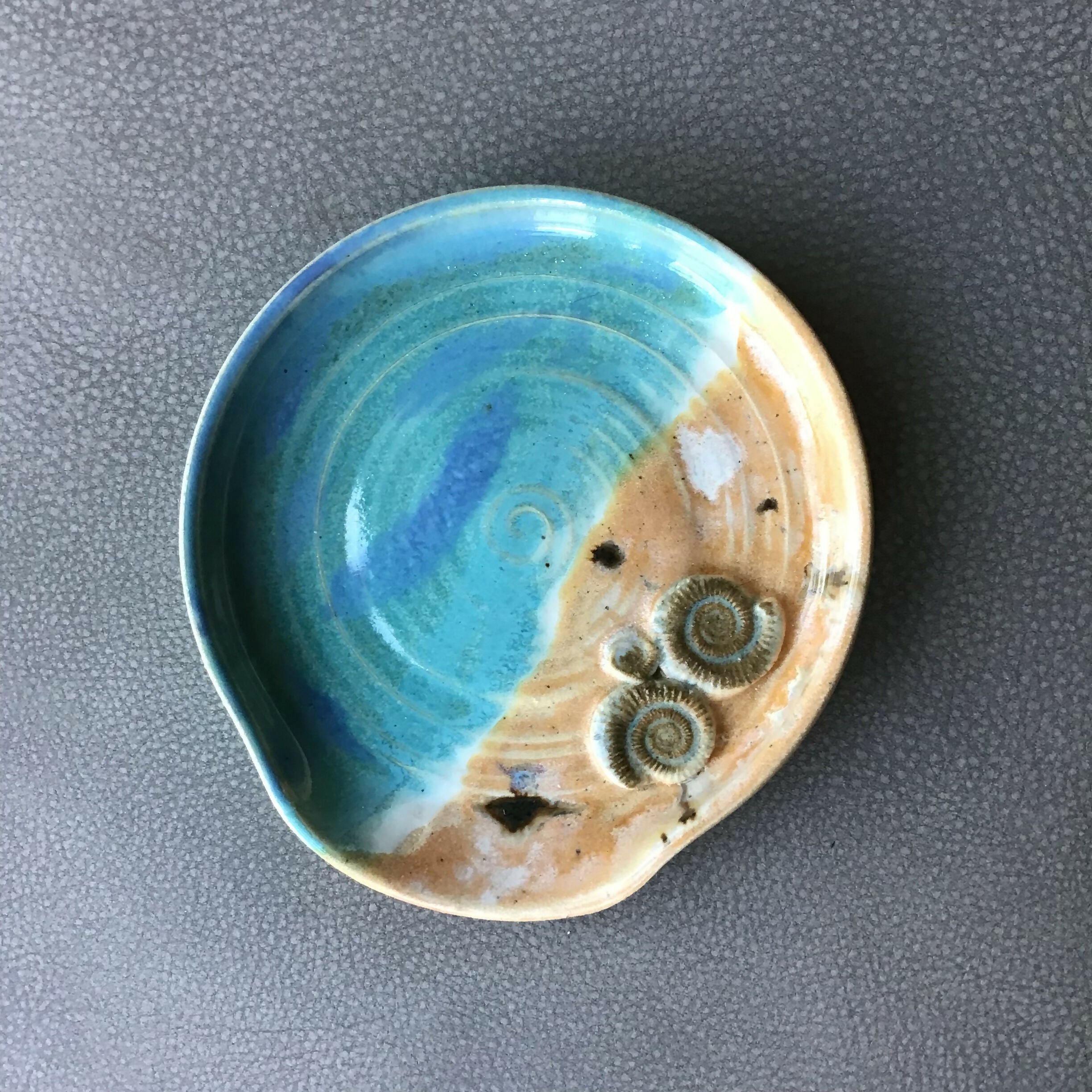 Beach spoon rest