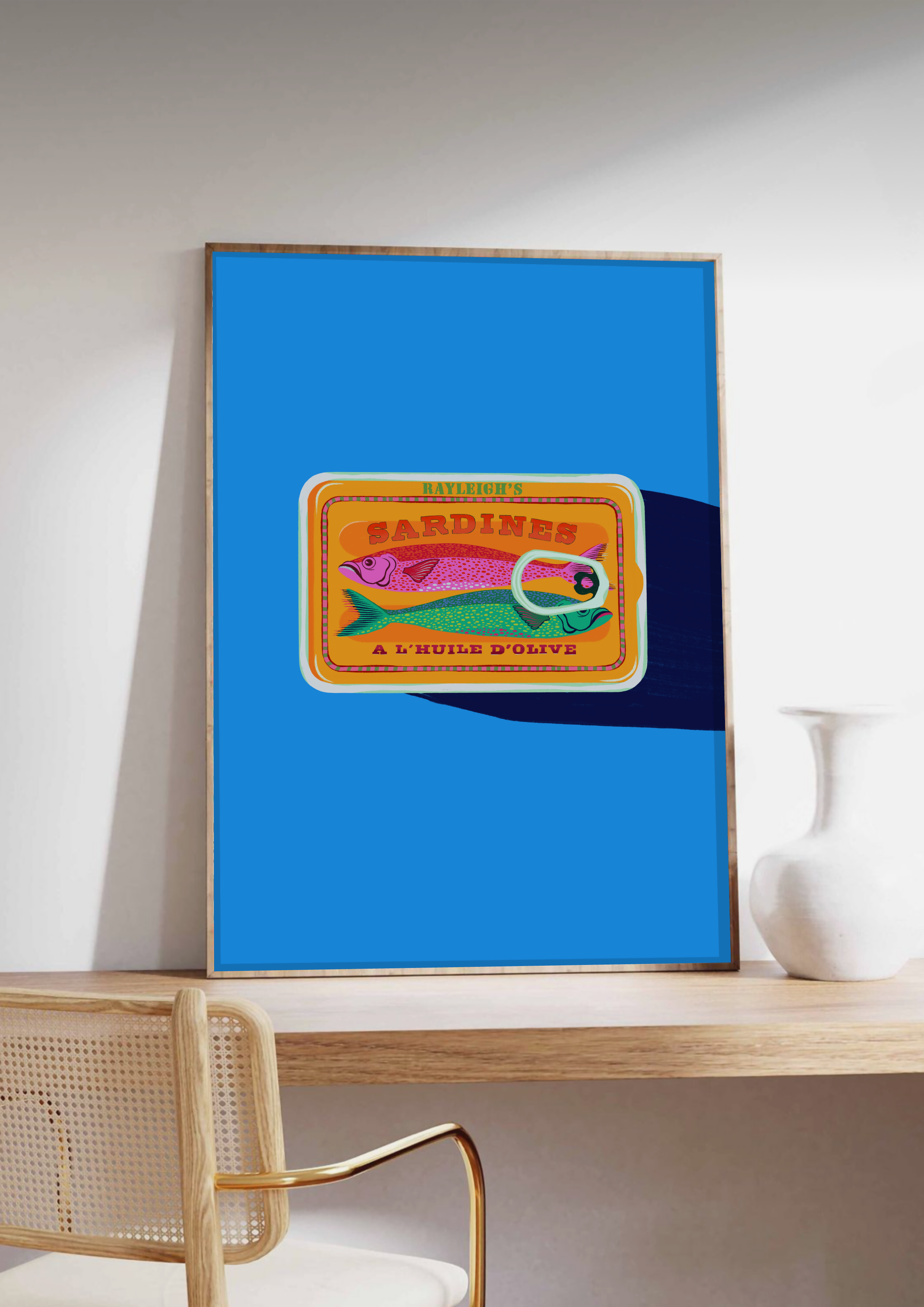 Sardine Art Print