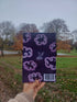 Planets and clouds notebook | purple journal | 108 lined pages | 6 x 9 inches
