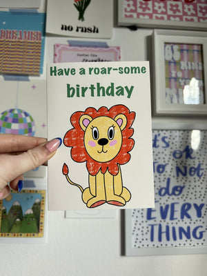 Have a Roar-Some birthday