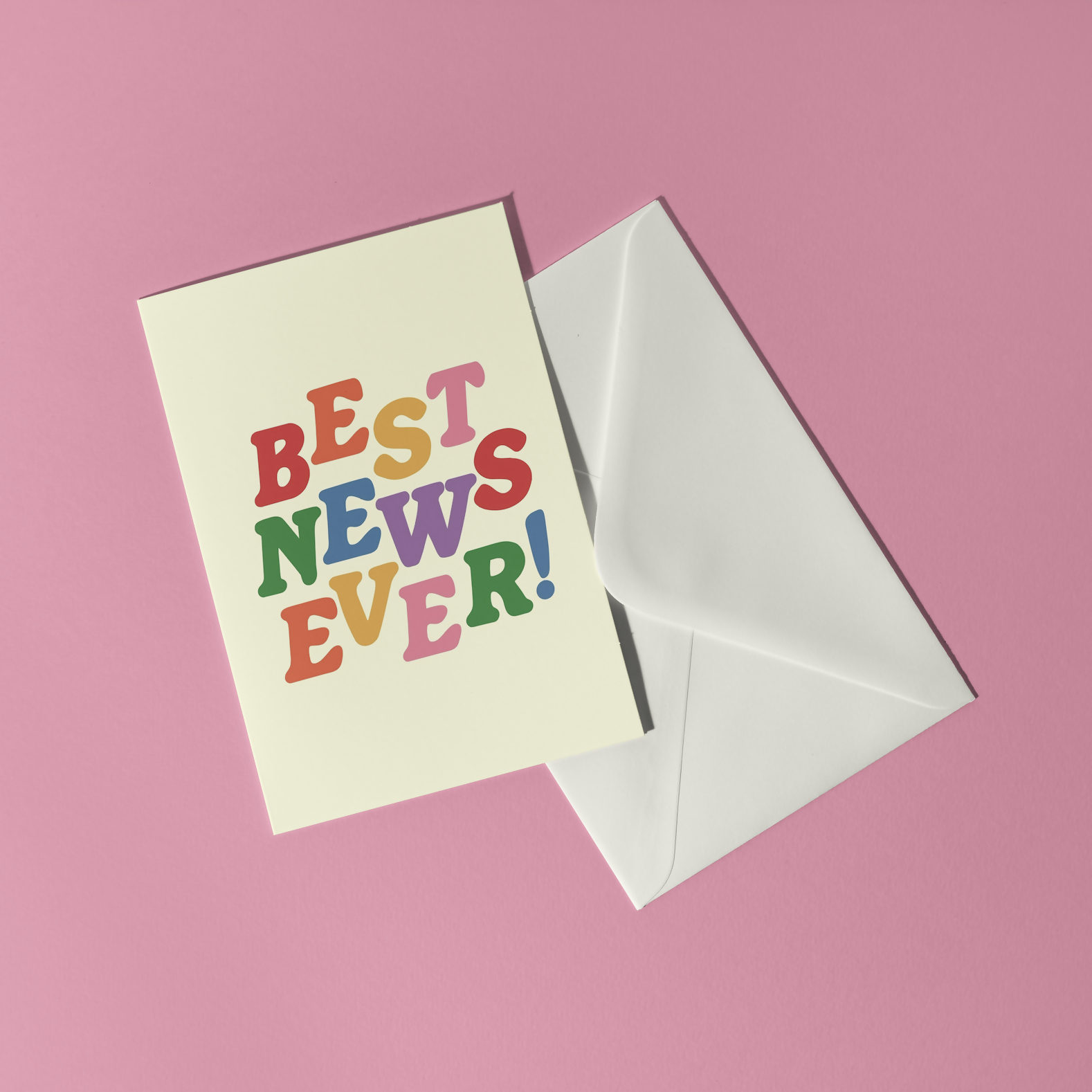 Best News Ever! Greetings Card