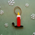 Candle - Christmas Ornament