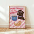 More Espresso Less Depresso Dog Print