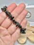 Shungite chip bracelet