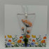 Fused Glass Flower Card