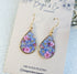 Summer Oval Real Flower Earrings
