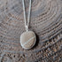 Beach Stone and Silver Pendant