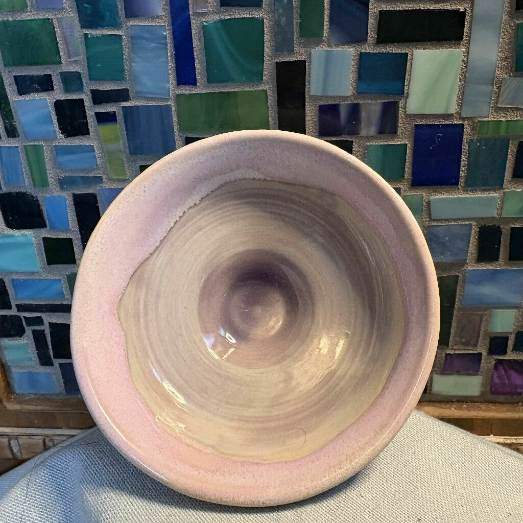 Lavender and Pink Bowl