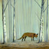 Forest Fox 10"x10" Print