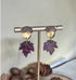 Autumn Maple leaf dangly earrings