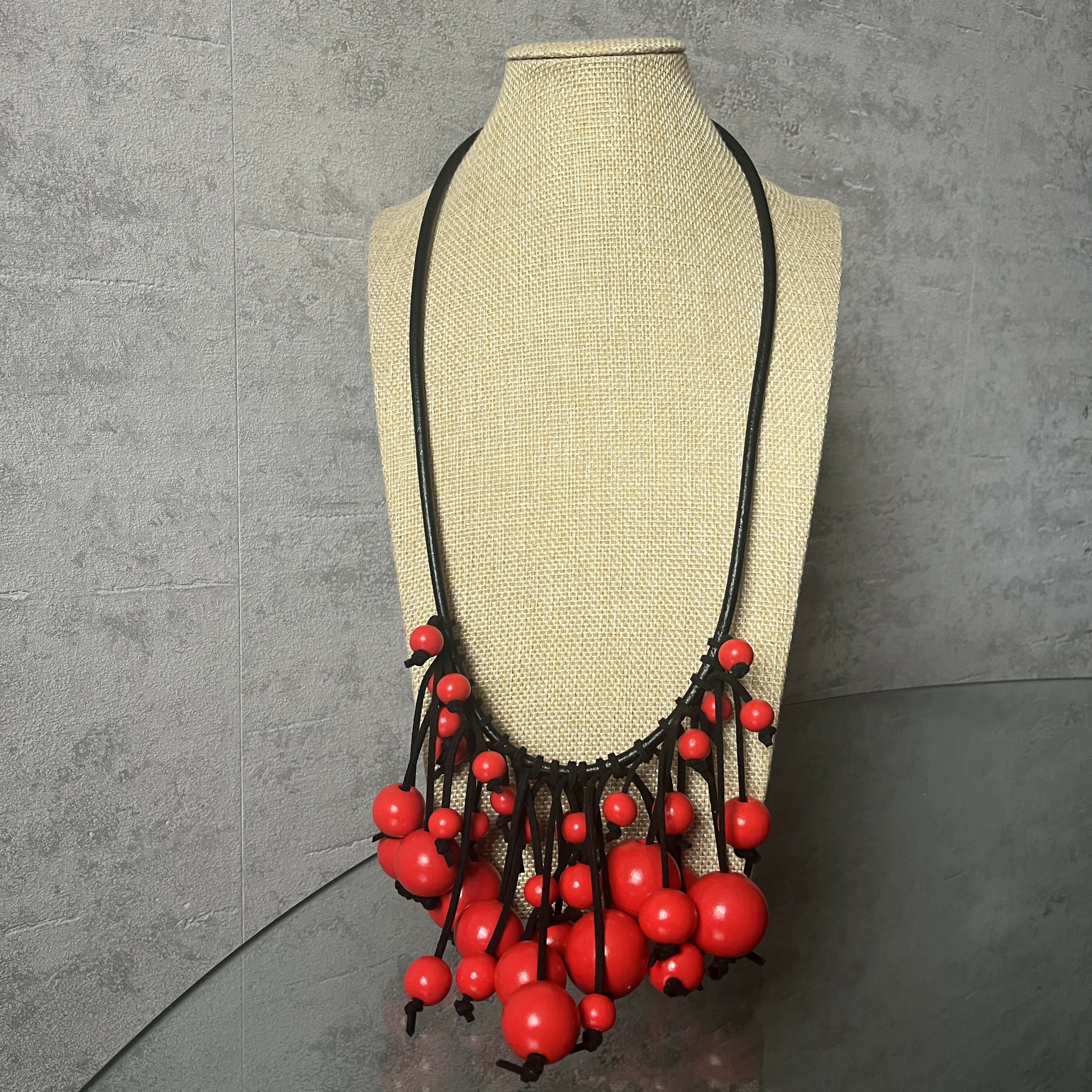 Crimson Rowan Necklace