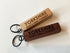 Leeds Keyring - Engraved Wooden Block - Yorkshire God's Own Country