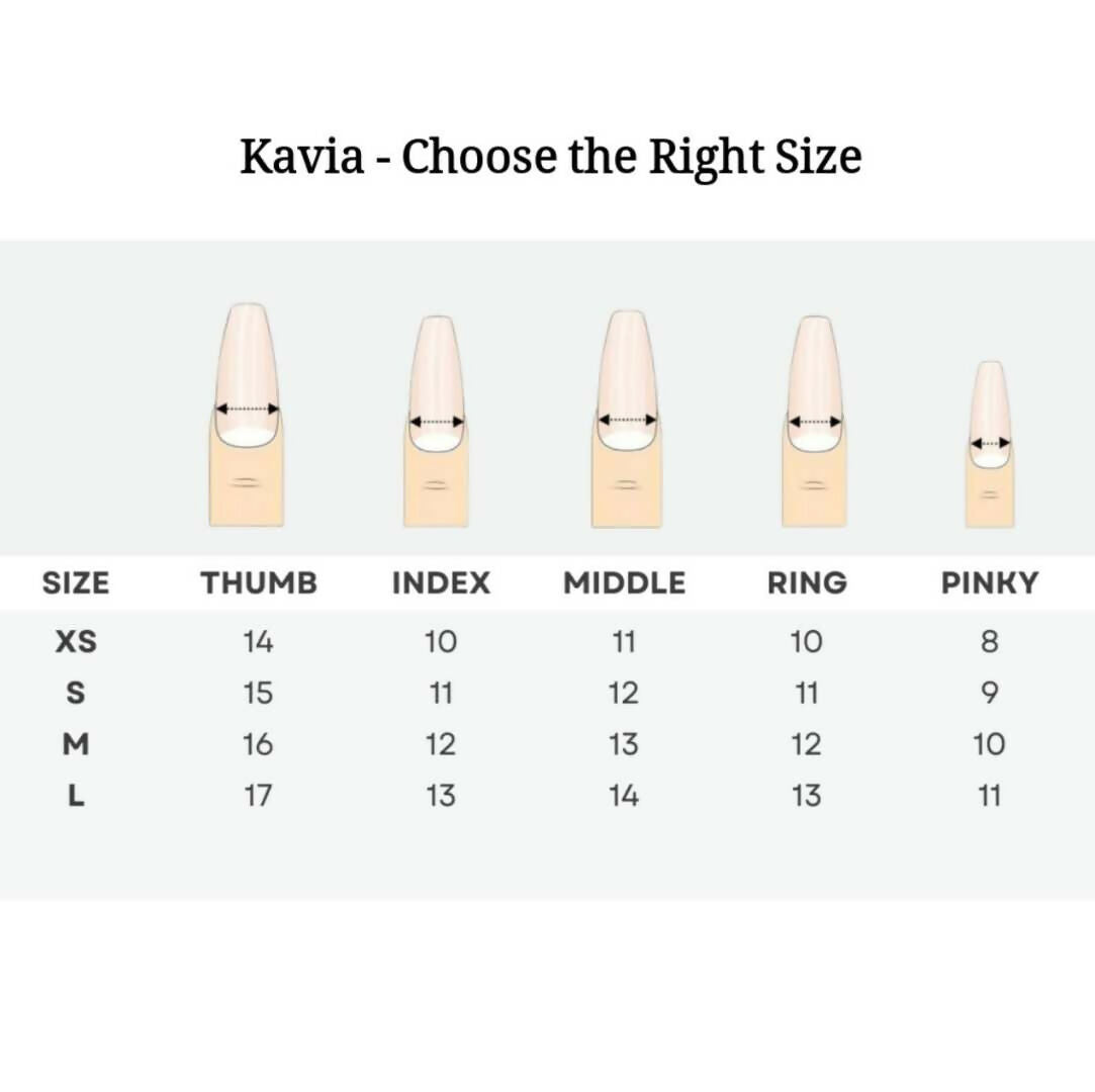 Handmade Press-on Nails - China Porcelain 10pcs