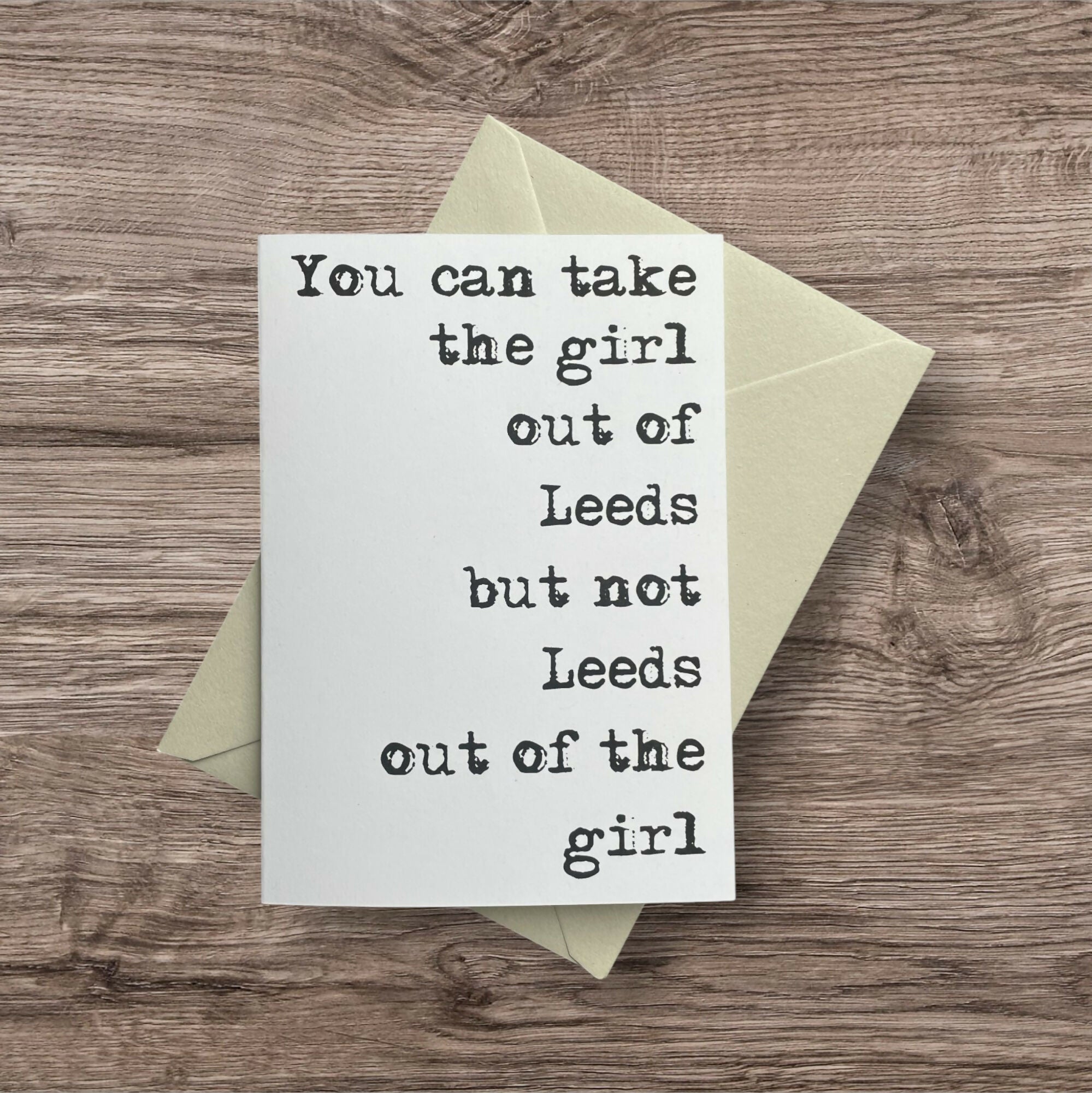 Leeds Girl Card