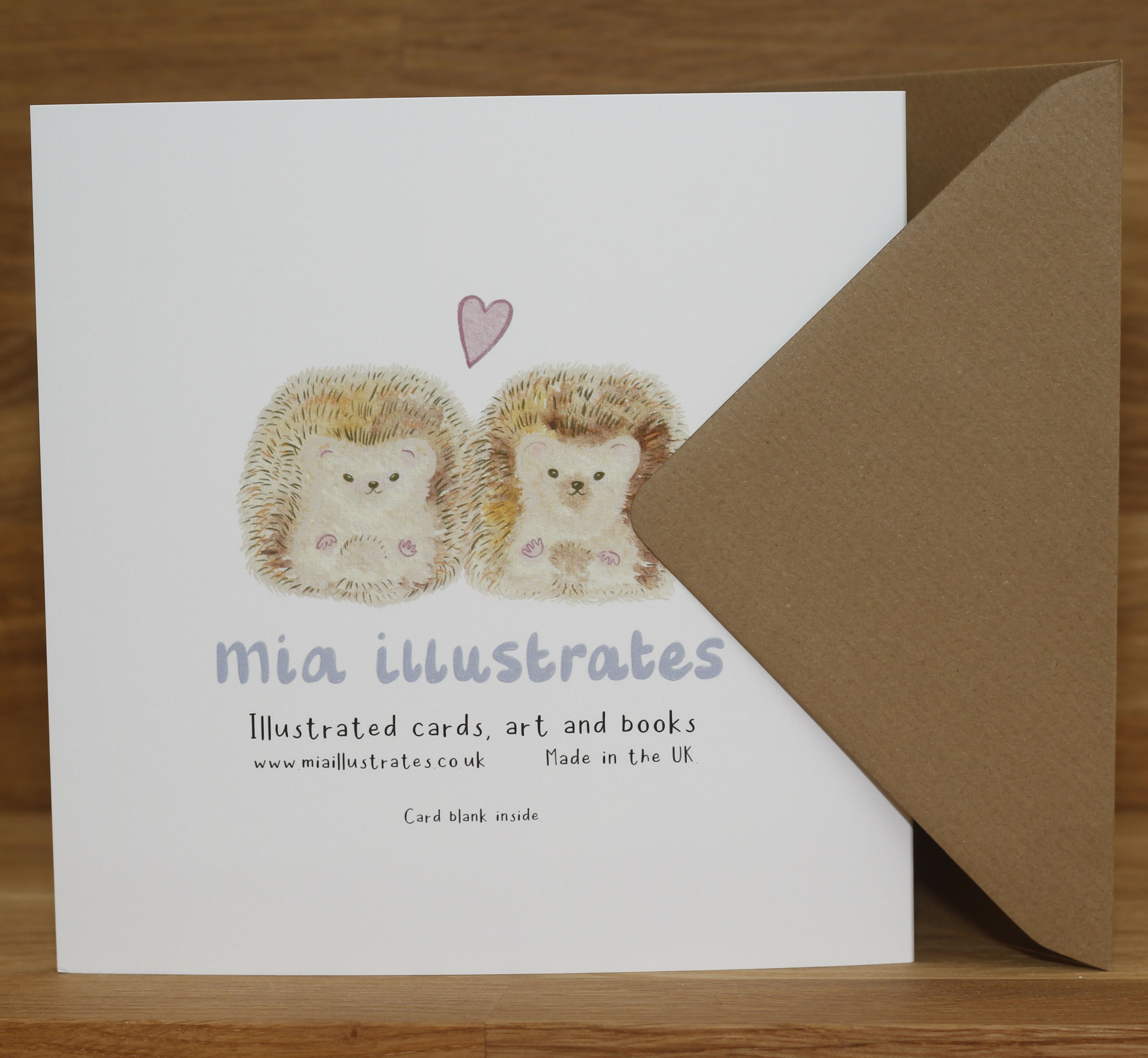 Hedgehog Love Greeting Card