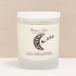 Mulled Pear + Cranberry Soy Wax Candle In A Frosted Glass Jar