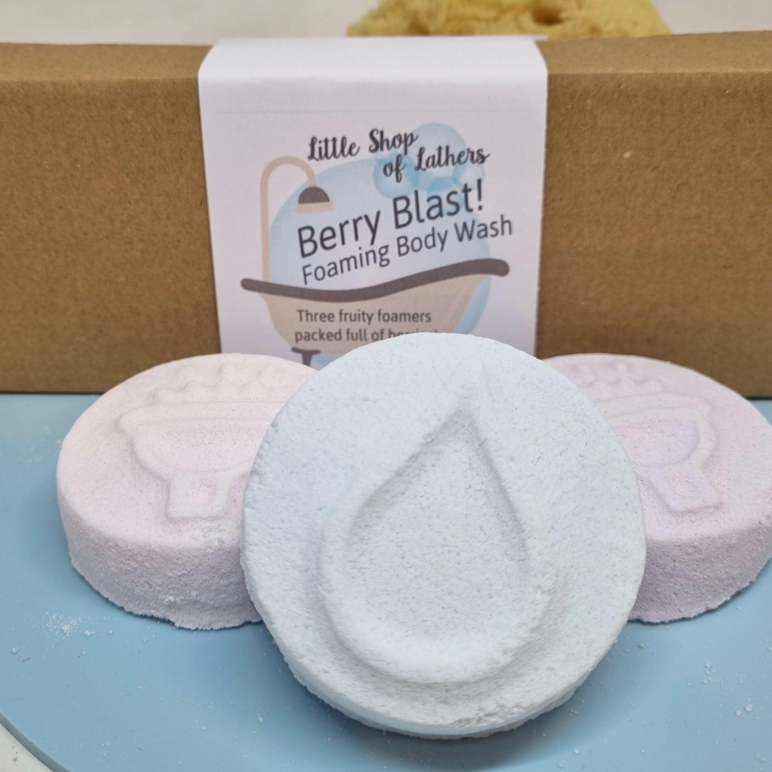 Shower Foamer Selection Box - Foaming Body Wash - Berry Blast