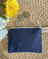 Denim Zipped Coin Purse