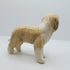Ceramic Bearded Collie Sculpture, Fawn
