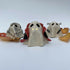 Handmade Ceramic Ghost Ornament Halloween Mystery Box
