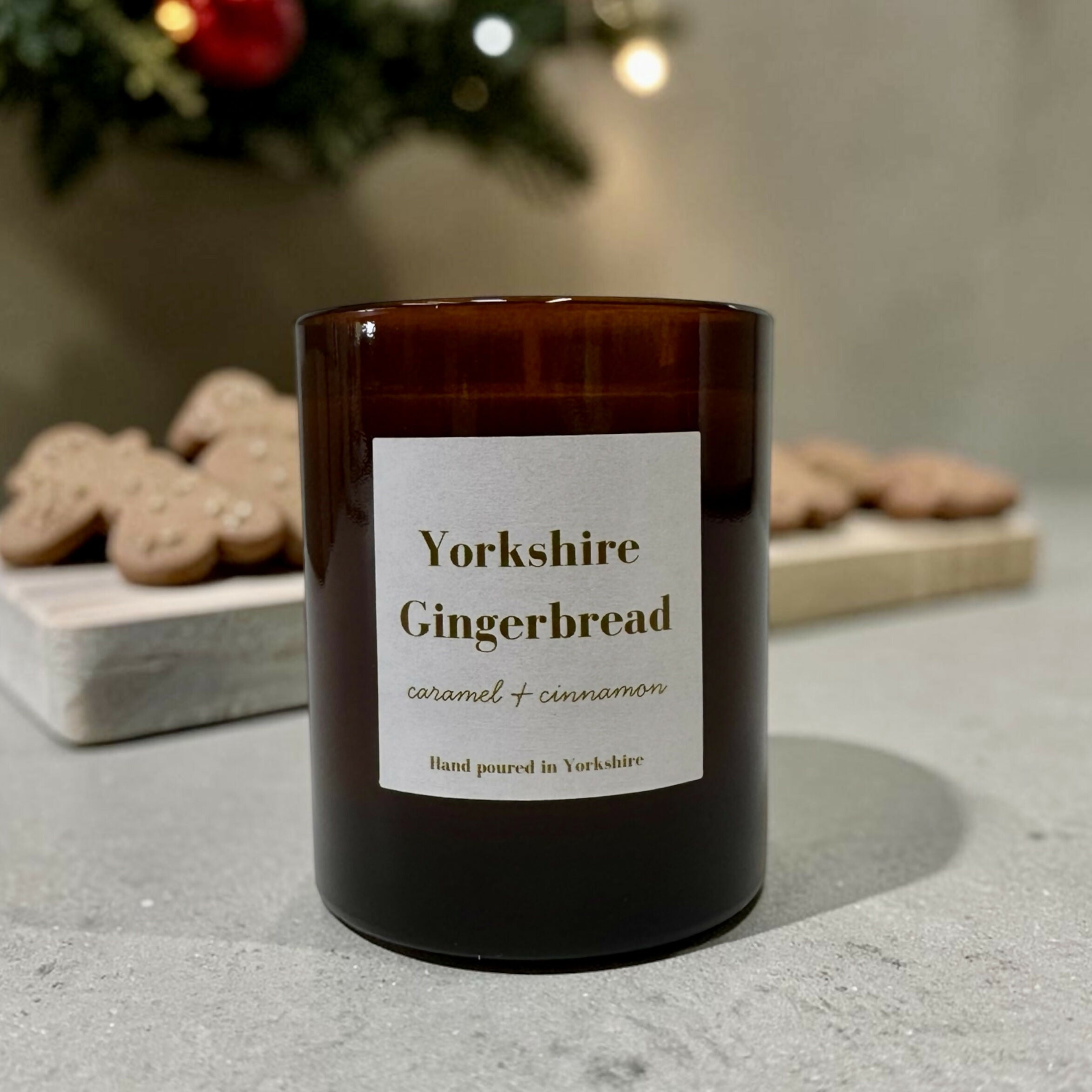 Yorkshire Gingerbread - Caramel and Cinnamon Scented Candle - 140g
