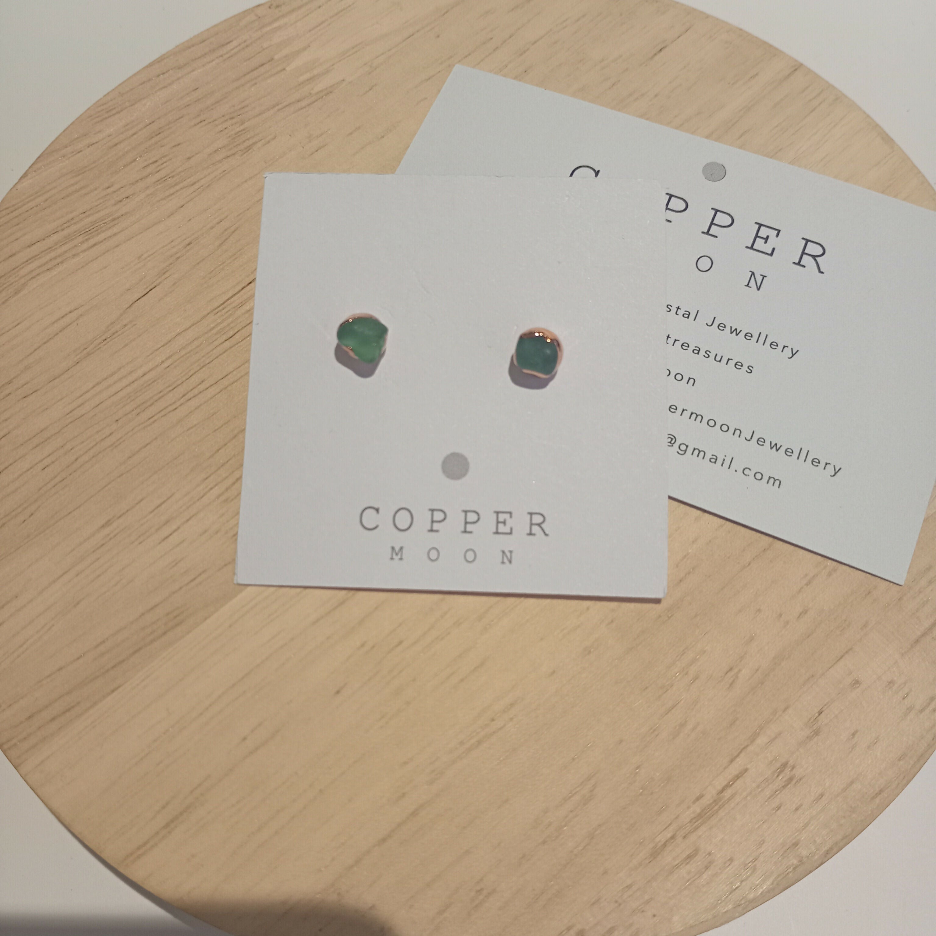 Seaglass Studs